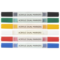Acrylmarker DUAL Nassau Fine Art - 6er Set — Bild 6