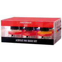 Acryltusche Amsterdam - Basis-Set / 6 x 30 ml — Bild 2