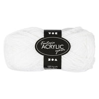 Acrylwolle Fantasia 80 m – weiß