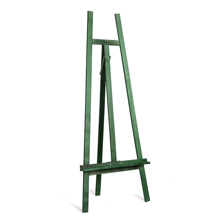 Atelier-Staffelei ACADEMY aus Buchenholz für Leinwände bis zu einer Höhe von 130 cm.