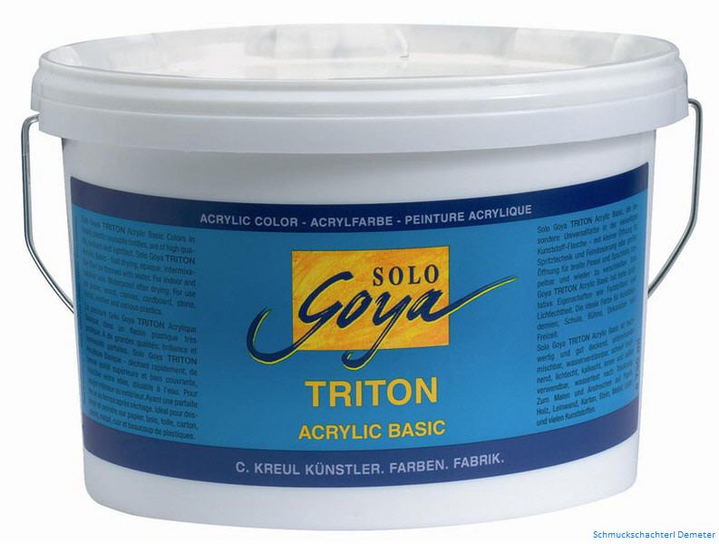 Solo Goya TRITON Acrylfarbe 2500 ml – Titanweiß