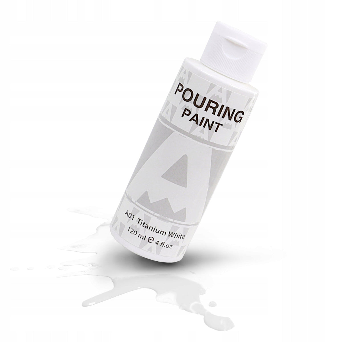 Akrilna boja za pouring Phoenix Aureuo 120 ml – titan bijela
