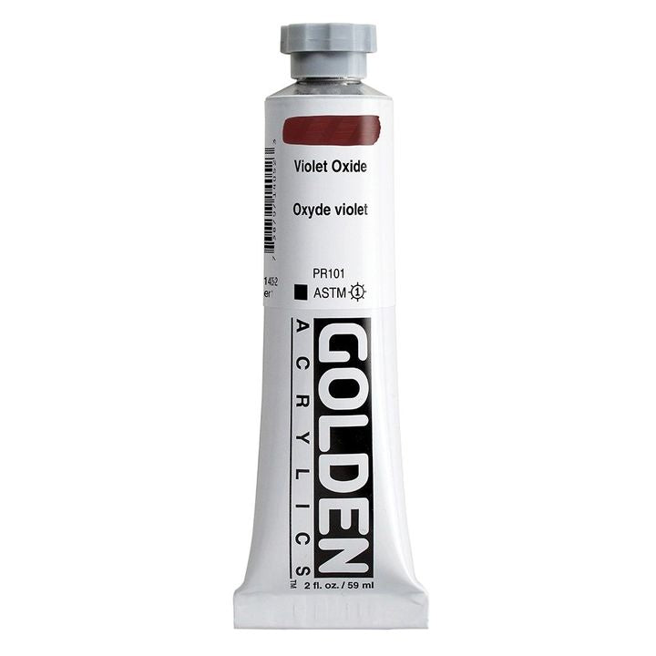 GOLDEN Heavy Body Acrylfarbe 148 ml – 1405 Oxidviolett