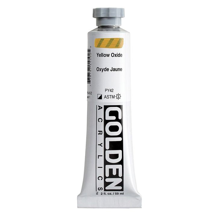 GOLDEN Heavy Body Acrylfarbe 148 ml – 1410 Oxidgelb