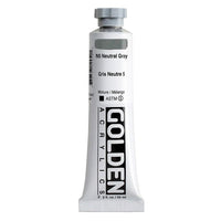 GOLDEN Heavy Body Acrylfarbe 148 ml – 1445 Neutralgrau N5