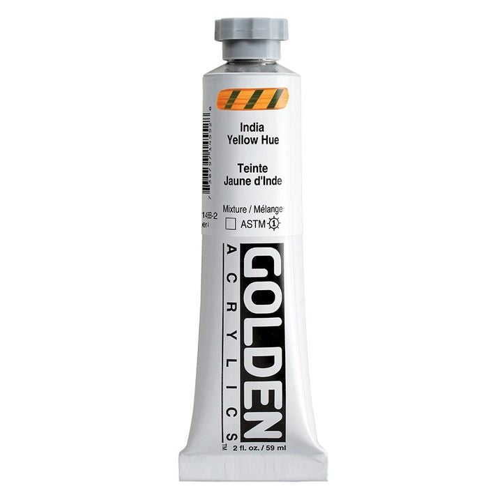 GOLDEN Heavy Body Acrylfarbe 148 ml – 1455 india gelb Farbton
