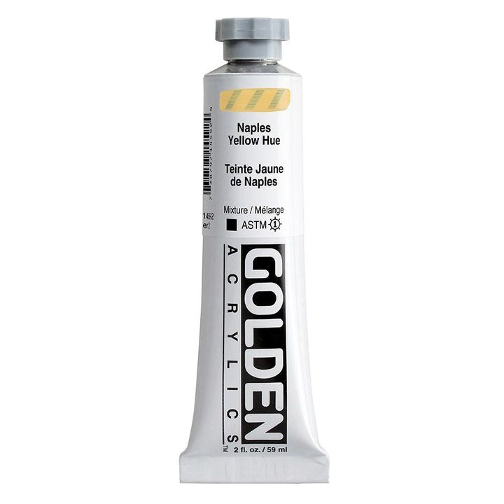 GOLDEN Heavy Body Acrylfarbe 59 ml – 1459 Neapelgelb Farbton