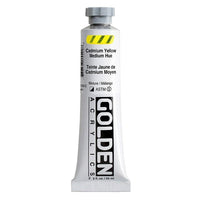 GOLDEN Heavy Body Acrylfarbe 59 ml – 1554 Kadmium Mittelgelb Farbton