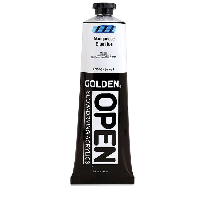 GOLDEN OPEN Slow-Drying Acrylfarbe 148 ml – 7457 Mangan Blau Hue