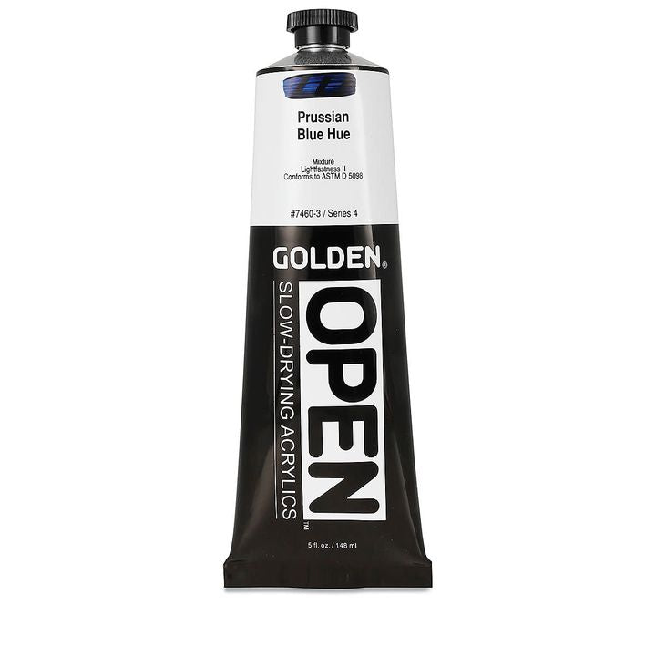 GOLDEN OPEN Slow-Drying Acrylfarbe 148 ml – 7460 Berliner Blau Hue