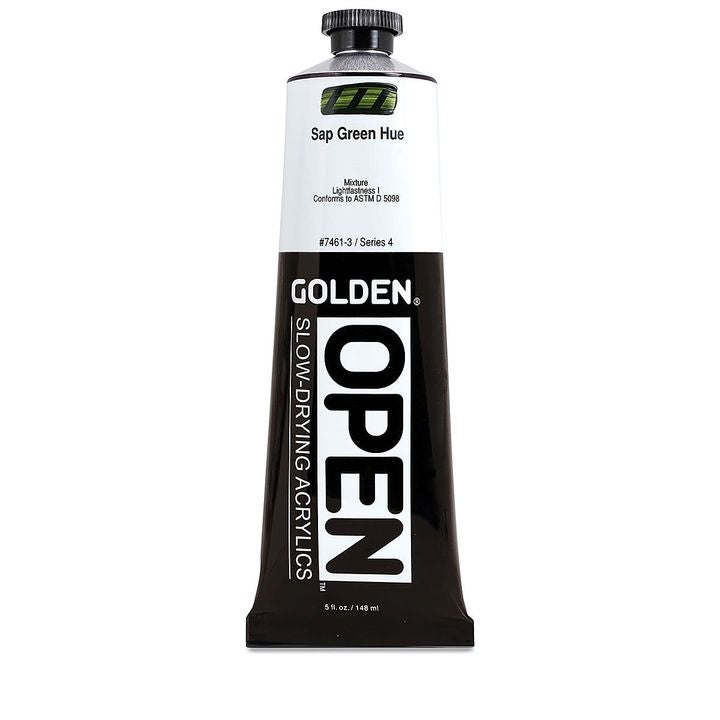GOLDEN OPEN Slow-Drying Acrylfarbe 148 ml – 7461 Saftgrün Hue