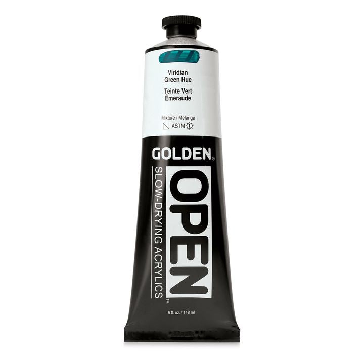 GOLDEN OPEN Slow-Drying Acrylfarbe 148 ml – 7469 Viridiangrün Hue