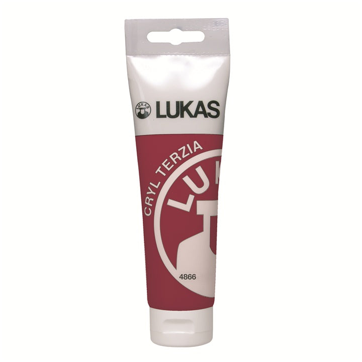 LUKAS Terzia Acrylfarbe 125 ml | verschiedene Farbtöne | alizarínová karmínová