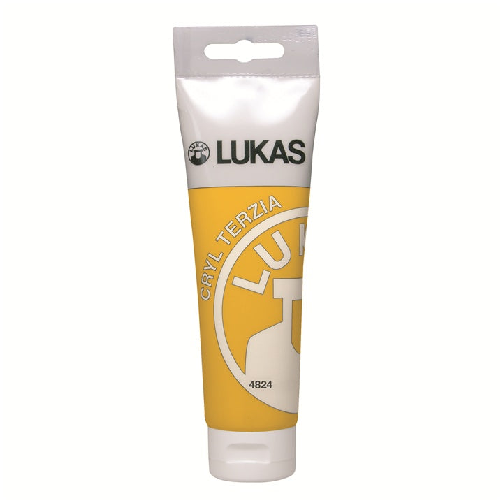 LUKAS Terzia Acrylfarbe 125 ml | verschiedene Farbtöne | indian žltá