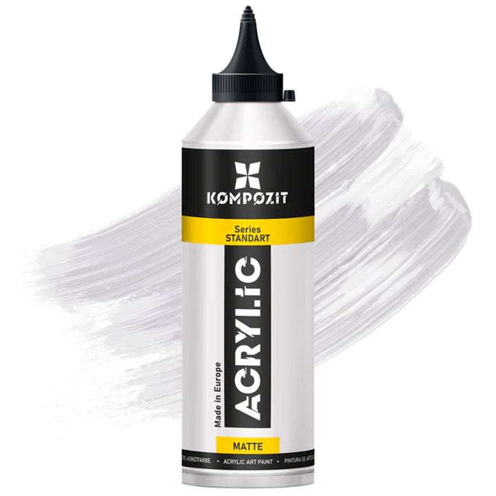 STANDART Kompozit Acrylfarbe 500 ml – 03 Titanweiß