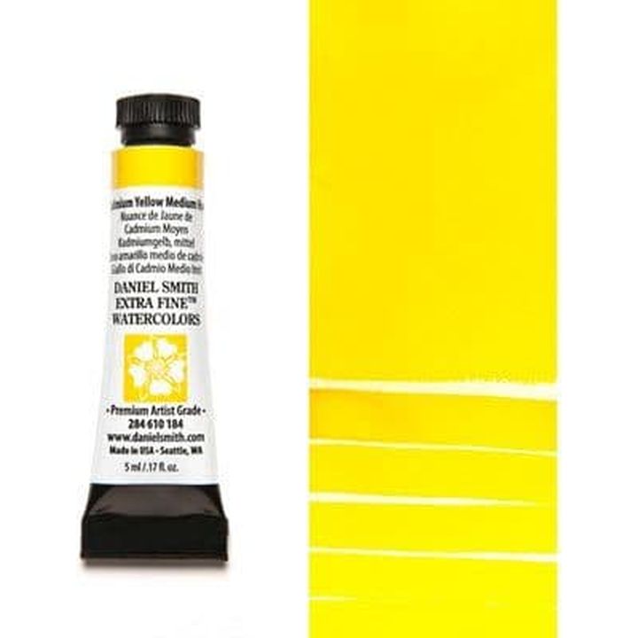 Daniel Smith Extra Fine Aquarellfarben – 184 Cadmium Gelb Medium Hue