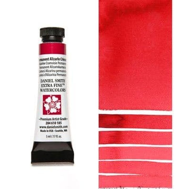 Daniel Smith Extra Fine Aquarellfarben – 185 permanent Alizarin Karmin