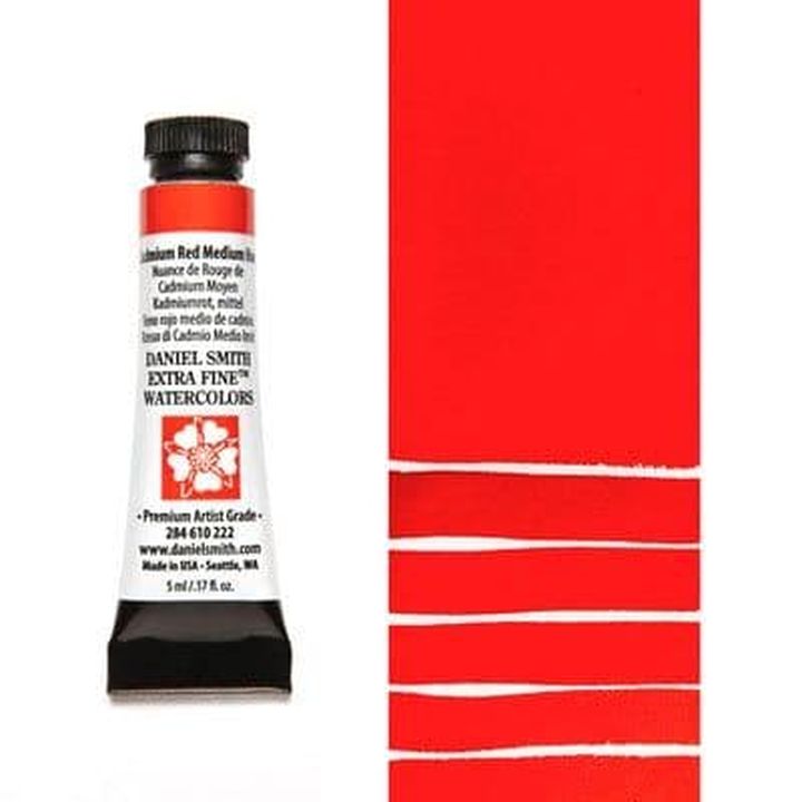 Daniel Smith Extra Fine Aquarellfarben – 222 Cadmiumrot Medium Hue