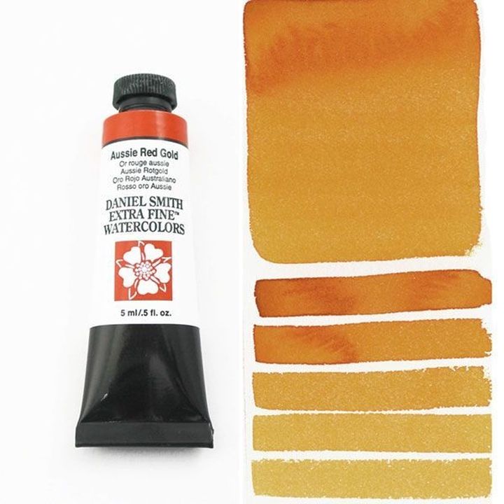 Daniel Smith Extra Fine Aquarellfarben – 234 Aussie rot gold