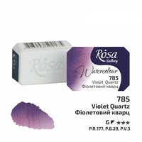 Rosa Gallery Aquarellfarben im Näpfchen 2,5 ml – 785 Violetter Quarz
