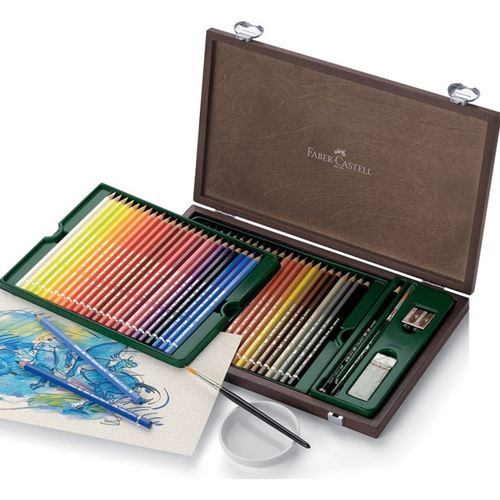 Albrecht Dürer Aquarellkreiden Set 48 Stück / Holzetui — Bild 1