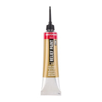 AMSTERDAM Relief Paint Konturenfarbe 20 ml – hellgold