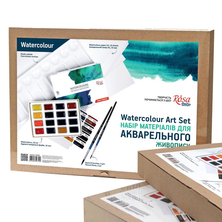 Aquarell-Kunst-Set, ROSA STUDIO — Bild 2