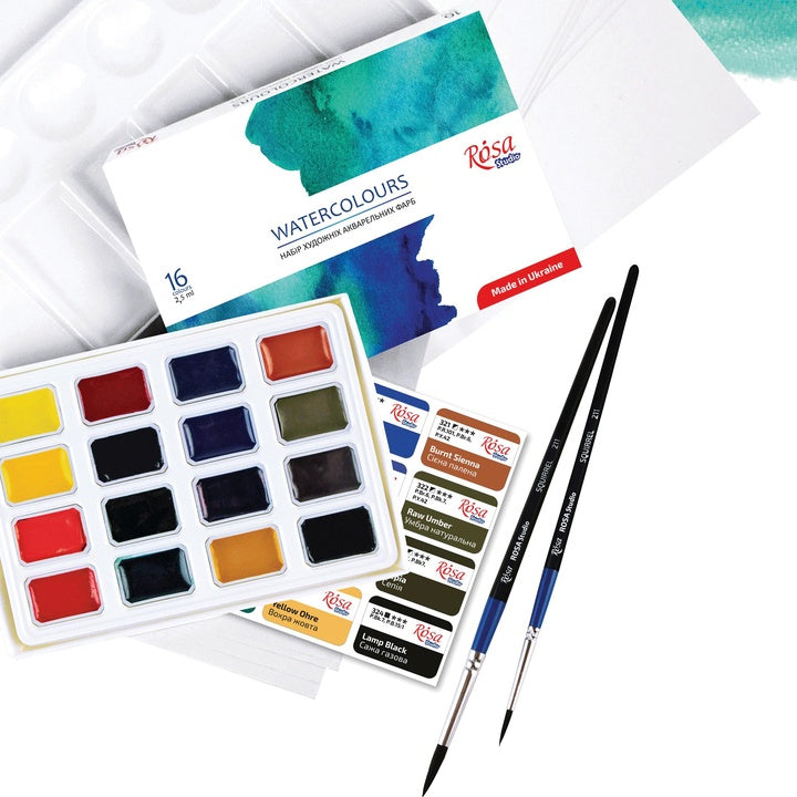 Aquarell-Kunst-Set, ROSA STUDIO — Bild 4