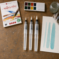 Aquarell-Wassertankpinsel, 14,5 – 15 cm
