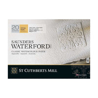 Aquarellblock CANSON St Cuthberts Saunders Waterford Rough 300 g/m² 26 - 51 cm - 20 Blatt