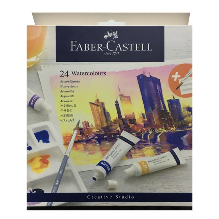 Aquarellfarben-Set in Tuben mit Mischpalette | verschiedene Sets — Bild 3
