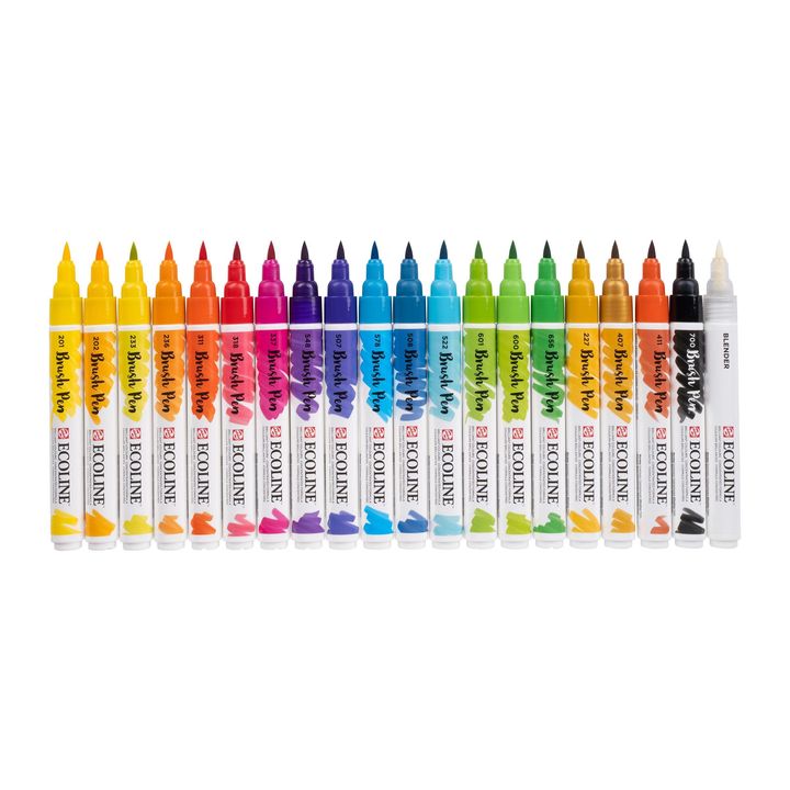 Aquarellstifte Ecoline Brush Pen | 20er Set — Bild 6