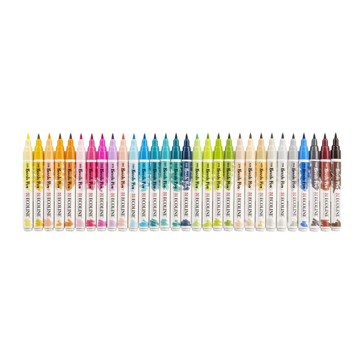 Aquarellstifte Ecoline Brush Pen Additional | 30er Set — Bild 8