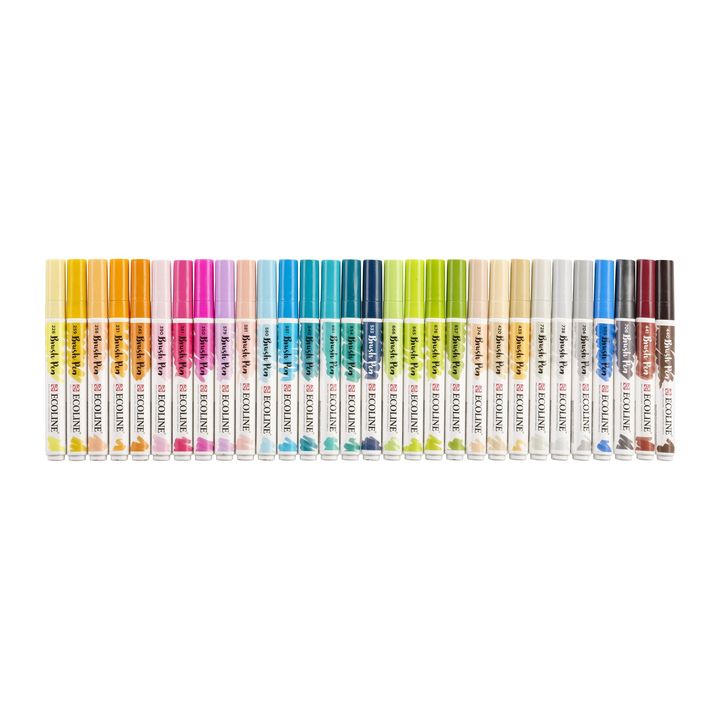 Aquarellstifte Ecoline Brush Pen Additional | 30er Set — Bild 10