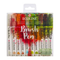 Aquarellstifte Ecoline Brush Pen Architect | 10er Set — Bild 6