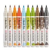 Aquarellstifte Ecoline Brush Pen Architect | 10er Set — Bild 8