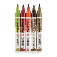 Aquarellstifte Ecoline Brush Pen Autumn | 5er Set — Bild 8