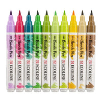 Aquarellstifte Ecoline Brush Pen Botanic | 10er Set — Bild 8