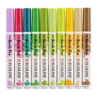 Aquarellstifte Ecoline Brush Pen Botanic | 10er Set — Bild 10