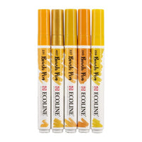 Aquarellstifte Ecoline Brush Pen Earth | 5er Set — Bild 1