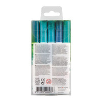 Aquarellstifte Ecoline Brush Pen Green Blue | 5er Set — Bild 7
