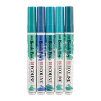 Aquarellstifte Ecoline Brush Pen Green Blue | 5er Set — Bild 10