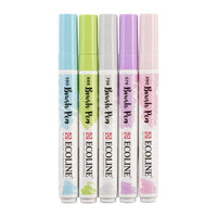 Aquarellstifte Ecoline Brush Pen Pastel | 5er Set — Bild 10