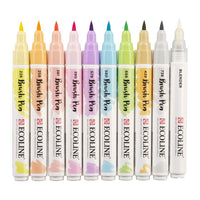 Aquarellstifte ECOLINE BRUSH PEN pastell 10 Stück — Bild 7