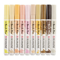 Aquarellstifte Ecoline Brush Pen Skin | 10er Set — Bild 10