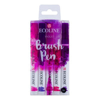 Aquarellstifte Ecoline Brush Pen Violet | 5er Set — Bild 6