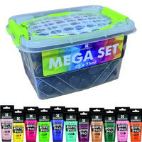 Acrylfarben-Set ACRYL PRO Kompozit in Box – 42 x 75 ml