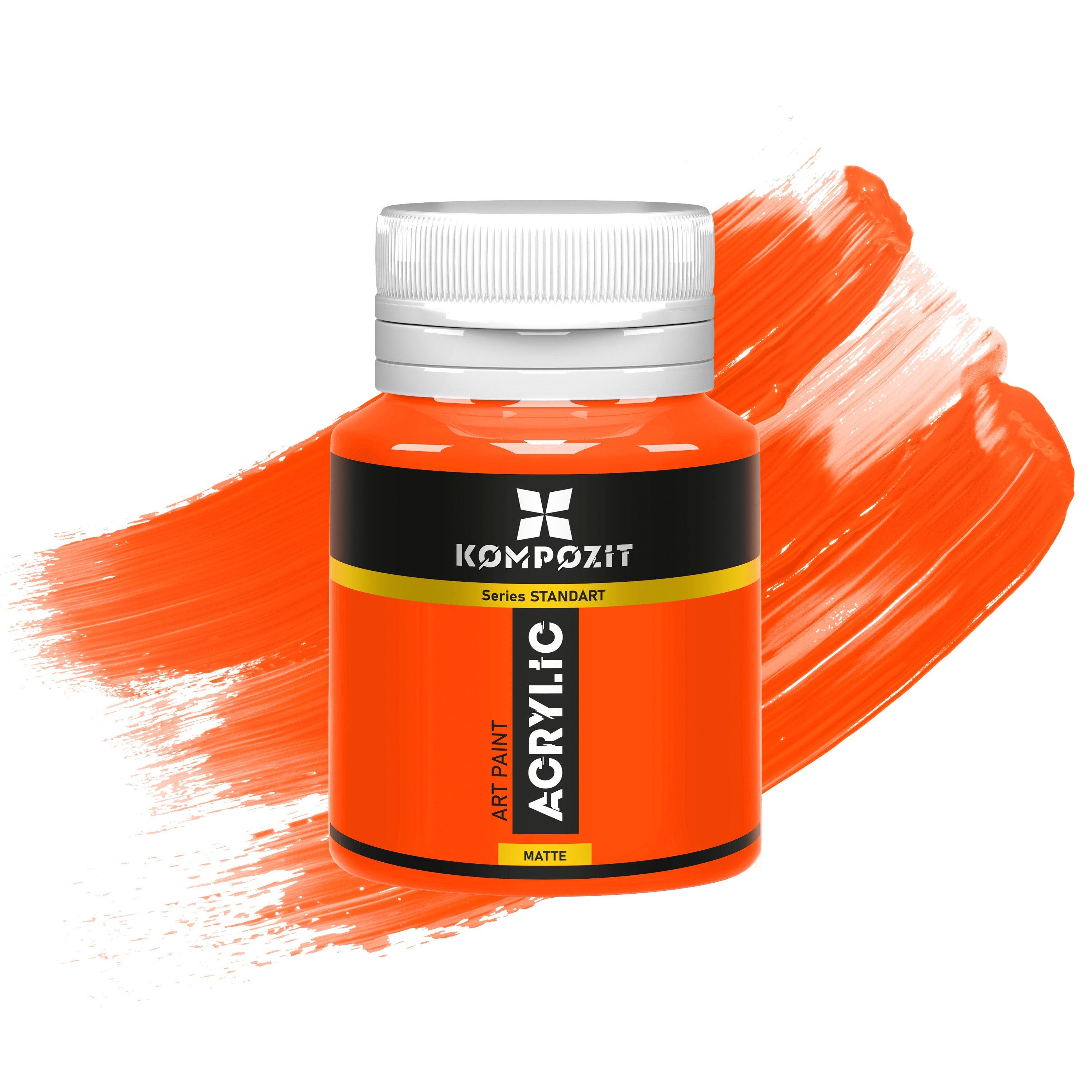 Acrylfarbe STANDART Kompozit Fluorescent 20 ml – 113 Fluoreszierendes Orange