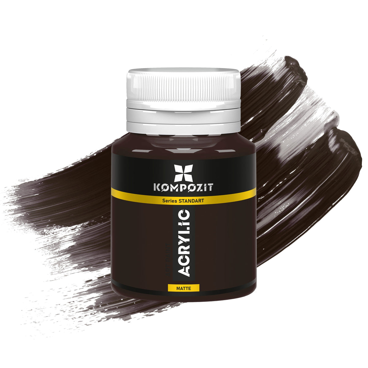 Acrylfarbe Kompozit STANDART 20 ml – 84 Dunkelbraun