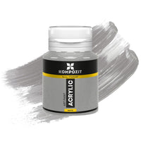 Acrylfarbe STANDART Kompozit Metallic 20 ml – 91 Silber